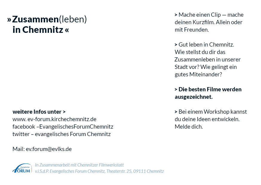 Evangelisches Forum Chemnitz (@chemnitzforum) on Twitter photo 