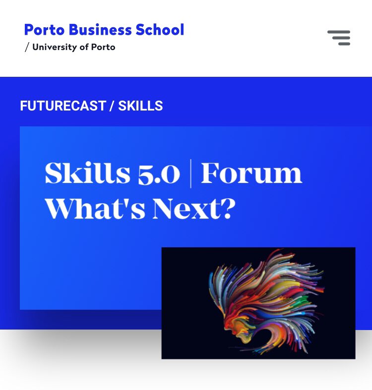 teamkomuhn's tweet photo. Join us next Thursday (Dec 5th) at Porto Business School and support our cause for the end of Work 💪

Skills 5.0 | Forum What's Next?
In a digital world, it is the human unique skills that will make a difference.

#futurecast #whatsnext #futureofwork #humanskills #learning https://t.co/yxZ3Gr31Ok