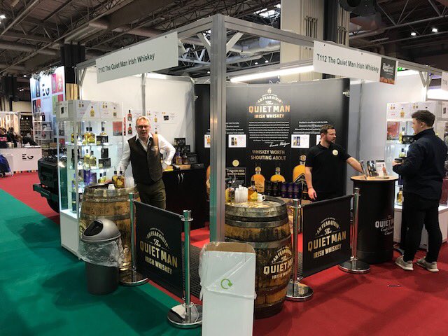 Getting ready for the rush. All set for the BBC Good Food Show at the NEC in Birmingham. Stop by for a sample and a bit of craic.