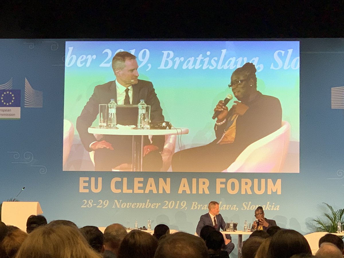 10/... Testimonial and inspirational session with  @rosamund_ElsFdn at  #CleanAirEU Forum -  @WHO Clean Air Champion: “The people most affected by  #AirPollution don’t attend these events.” “Listen to the Doctors.” “We care about our children.” “My daughter meant everything to me.”