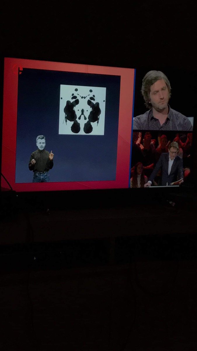 Het niveau van de Slimste Mens gaat achteruit. Dat dit 2 blote madammen bij den beenhouwer zijn, ziet nu toch iedereen?