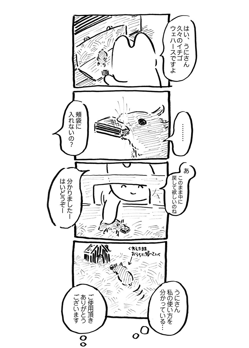 うにさんと私49  #うにさんと私 #創作漫画 #エッセイ漫画 