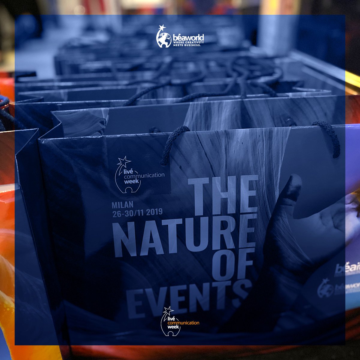 BeaWorldFest's tweet photo. 🧭 Explore new insights, unconventional solutions, engaging technology, and communities helping you to newly connect existing ideas to innovate your events.

Take your time and enjoy #BeaWorld 2019!

#BestEventAwards #LiveCommunicationWeek
📍Milan 🗓 November, 27-30 https://t.co/jJQ2fxiBRD