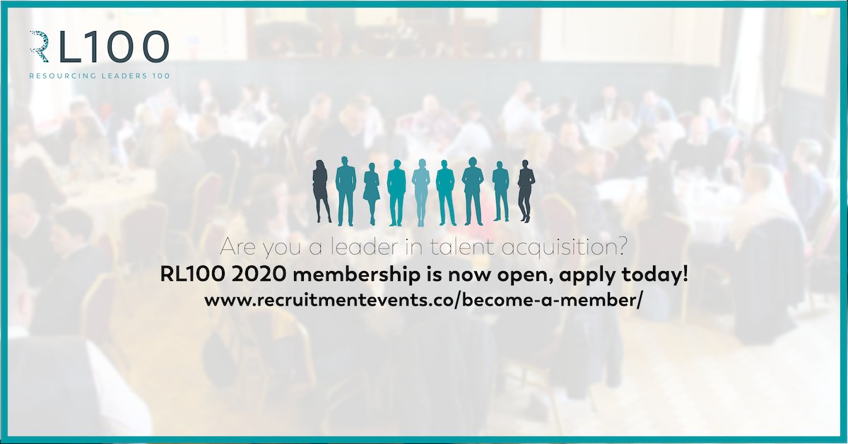 RecFest_UK's tweet image. From the beginning, #RL100 applications have been by recommendation only. But for the first time ever we are opening up applications to the wider community! Apply now if you are a leader in TA and want to make a true difference within our industry: hubs.ly/H0m0rBS0