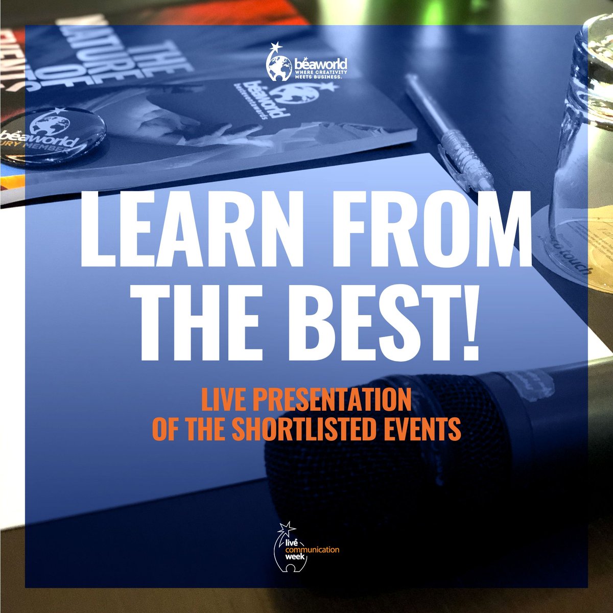 BeaWorldFest's tweet photo. 🎬 Aaand...ACTION!
🐞 A big good luck to all the jurors and the participants: let the #BeaWorldFestival 2019 begin!

#BestEventAwards #LiveCommunicationWeek
#BeaWorld📍 Milan 🗓 November, 27-30 https://t.co/cZYUvje3Hq