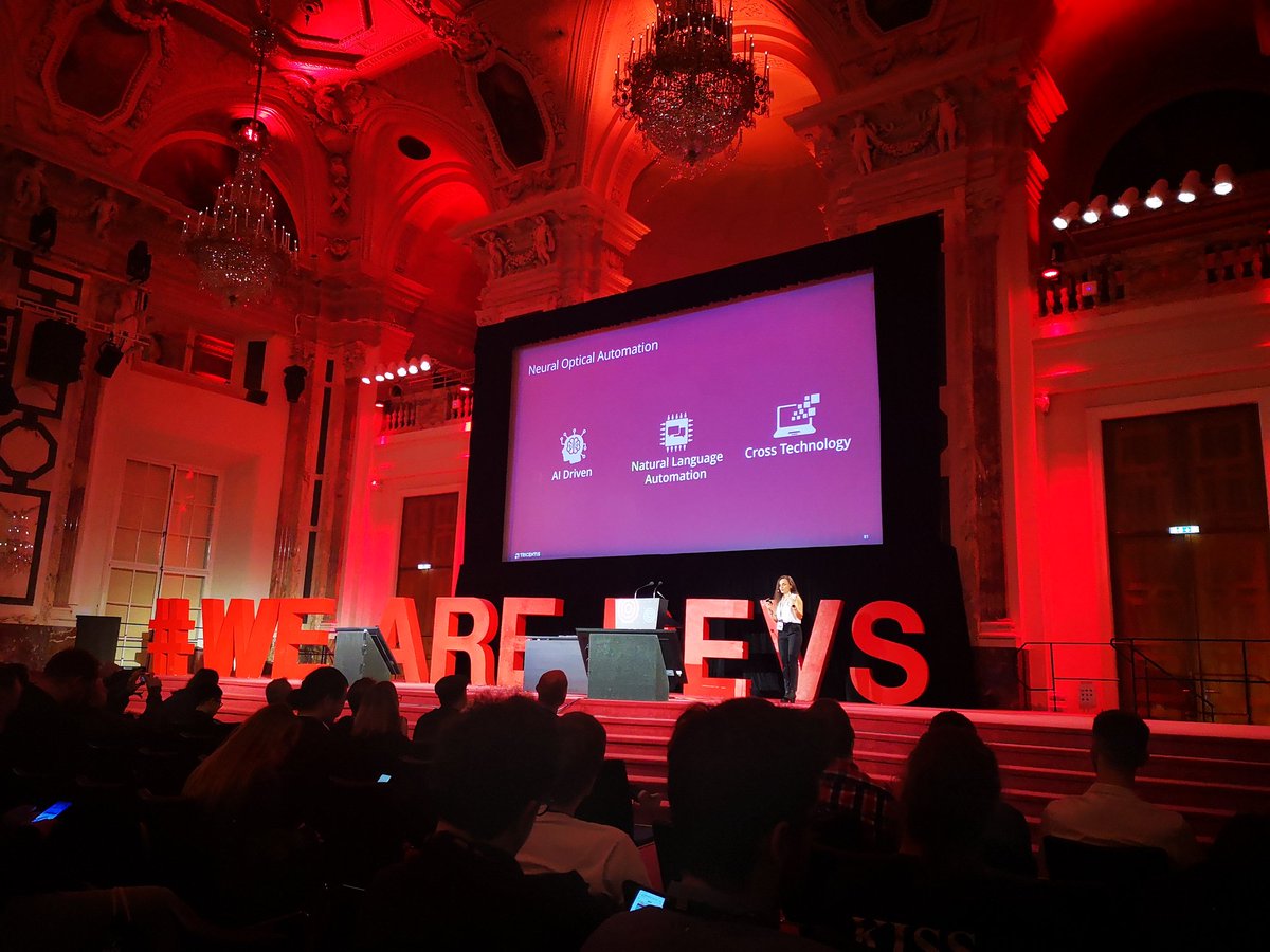 VeraGrablechner's tweet image. #testing smarter, not harder - @Sheg_Ge of @Tricentis about #riskcoverage #optimisation and their #neural optimal #automation "NEO" @WeAreDevs

#realtime #tracking #opensource #ArtificialIntelligence #SoftwareTesting #wearedevs19 #wearedevs #MachineLearning #AI #tech #womenintech