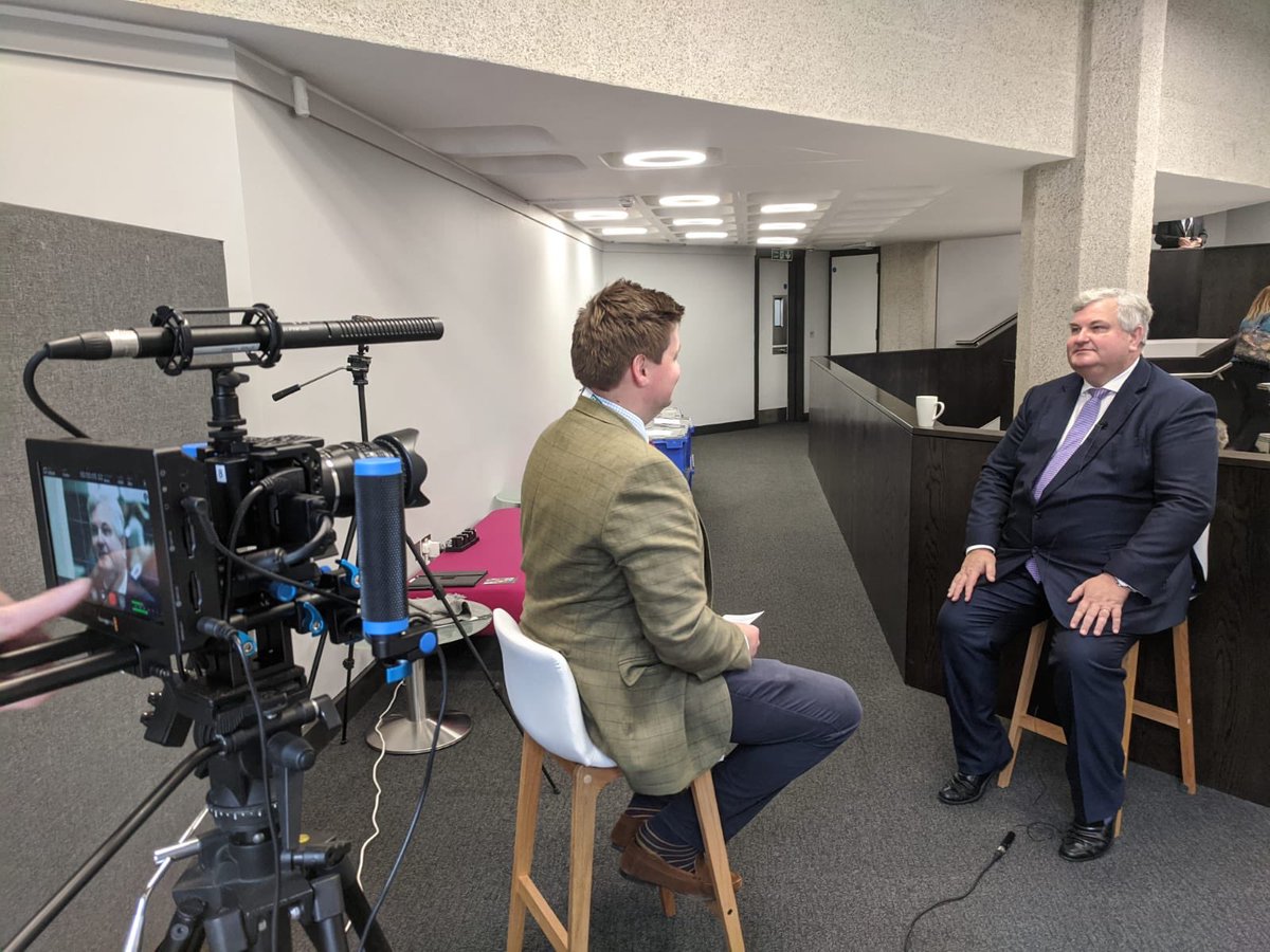 South West Surveyor ⁦@langer_will⁩ interviewing Lord Price one of the keynote speakers for today’s #RB2019