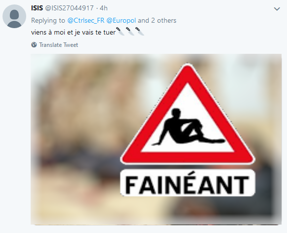 Ctrlsec_FR's tweet photo. #daeshbag plein de rage, mais fainéant. 😂😂😂
⚠️ ATTENTION : contenu choquant ⚠️
🎯 https://t.co/BLTkct1S3G
🆔 https://t.co/AwsnaeNiZG
@TwitterSupport @TwitterSafety @TwitterFrance
#OpIceISIS https://t.co/0YFWbjsqMd