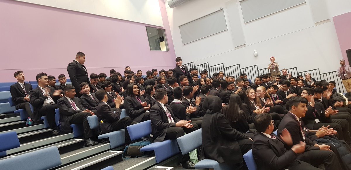 B_UpperHeaton's tweet photo. Our 1st ever assessment centre in partnership with @produmaxltd. They were blown away by our students and the following were recognised as π's: Ladislav, Uzair, Amelia, Aayat & Hassan.
Hassan was the #staroftheday and secured a week's #workexperience as an #ApprenticeEngineer. https://t.co/4YzgXXNKGH