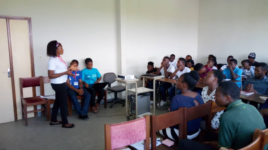 IHOOfficial's tweet photo. As part of activities to commemorate the World Antibiotic Awareness Week. #IHO organized an awareness seminar with microbody, biochemistry and public health students in the University Of Buea https://t.co/JBT5edjfhs
