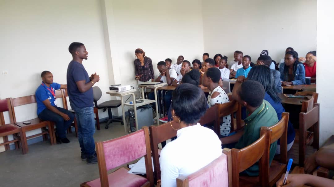 IHOOfficial's tweet photo. As part of activities to commemorate the World Antibiotic Awareness Week. #IHO organized an awareness seminar with microbody, biochemistry and public health students in the University Of Buea https://t.co/JBT5edjfhs