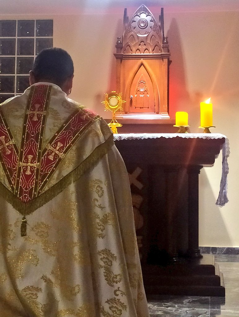 bauerbruno's tweet photo. "Não é mais pão é Deus presente
Se vê se sente cordeiro imolado sobre o altar
Não é mais vinho é o sangue do Senhor
Que nos liberta
E cura o nosso coração da dor".
#QuintaFeiraDeAdoração
#JesusEucariatico
#TrindadeSanta
#Emanuel https://t.co/x4g6jYiDOA
