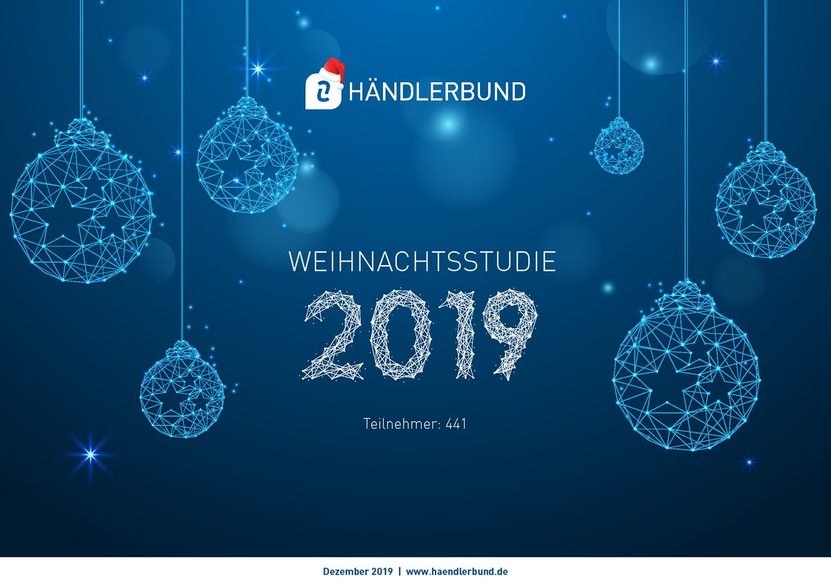 Haendlerbund's tweet photo. Die Vorfreude, schönste Freude, kann jetzt der Freude beim Lesen der #Händlerbund-#Weihnachtsstudie weichen!

Das wichtigste vorweg: Die Händler erwarten dieses Jahr Rekord-Umsätze! 

🔗 https://t.co/gEdpnUZYou

#Ecommerce #Onlinehandel #Weihnachten https://t.co/2oiNuBaRuk