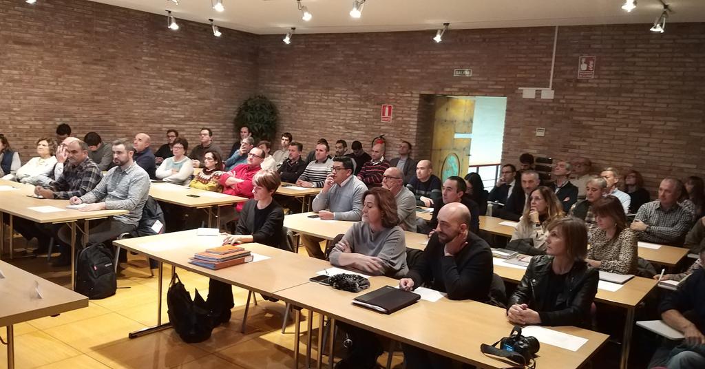 UAGNavarra's tweet photo. Jornada presentación de resultados del proyecto Smartwine en Olite @SmartWINE4 @vinosnavarra  @bodegadeliedena #intia #sostenibilidad 🍇🍇 https://t.co/7HOqFfLqb6
