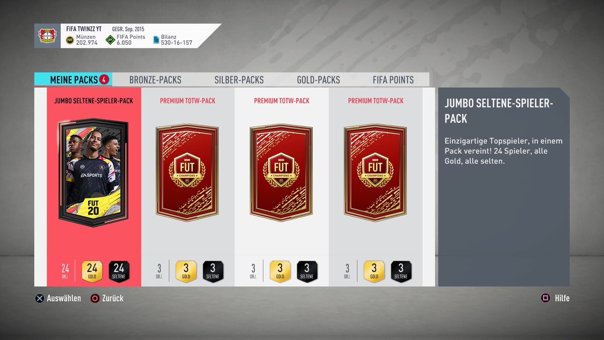 Kann man in den TOTW Packs am Freitag auch das „best of TOTW“ ziehen? 🤔