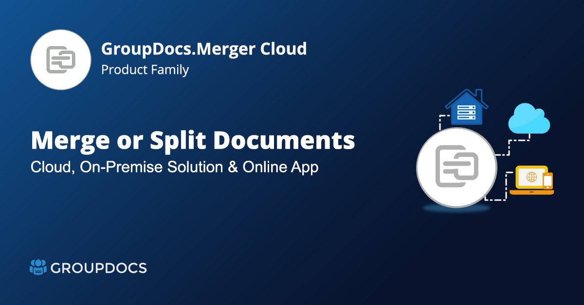 GroupDocsCloud's tweet image. Want to Join or Split a document?
Just do it using the online free app or as a developer, you can quickly add merge &amp;amp; split features in your .NET, Java, and Cloud-based applications.
bit.ly/groupdocs-clou…

#mergepdf #split #cloudapi #restapi