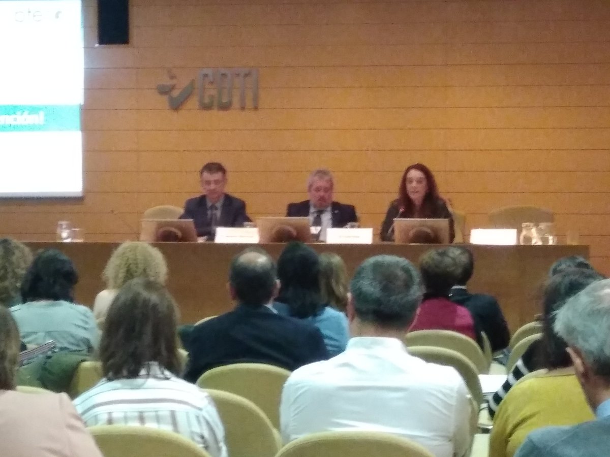 pteco2's tweet photo. Jefa de la Subdivisión de Programas Temáticos Científico-
Técnicos de la Agencia Estatal de Investigación @AgEInves, Mª Ángeles Ferre, clausura la #AsambleaPTECO2 2019 en @CDTIoficial Gracias por acompañar a @pteco2 un año más https://t.co/DA2krkQGxe https://t.co/0O2kcHctW2