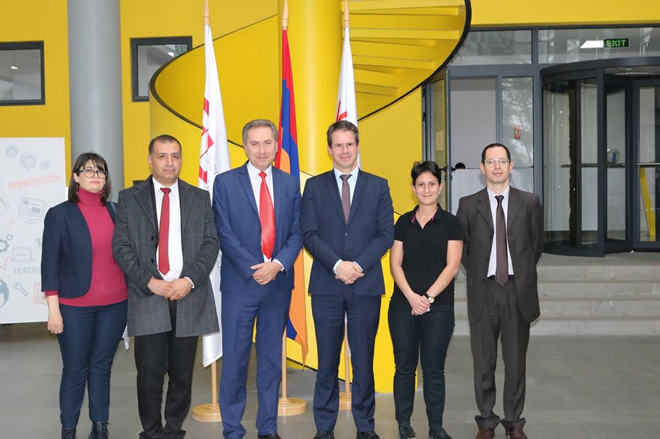 eif_hightech's tweet photo. #EIF_Blog
French Ambassador visits #VTC to discuss further cooperation ๐ฆ๐ฒ๐ซ๐ท
Find out the visit details in our blog. โก๏ธhttps://t.co/WFERTy5NaL
@JonathanLacote #EIF @AmbaFR_Armenie https://t.co/x9cyxJPhM2