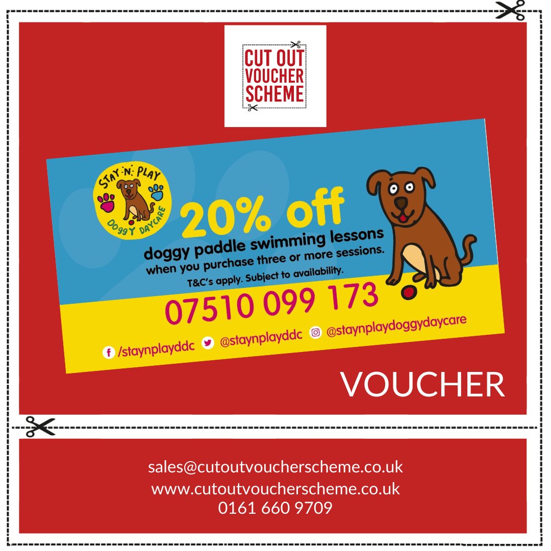 Cut Out Voucher Scheme tweet media