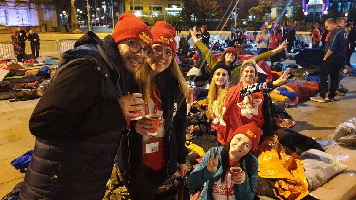 BoycottYourBed's tweet photo. #ByteNight '19 was incredible. Almost 1000 sleepers across the UK, dedicated to raising funds to help @actnforchildren prevent youth homelessness. To get involved for the first time, or do it all again, register your interest now for #ByteNight '20 🌙

https://t.co/frz4xdZIyN https://t.co/iWKrabhbAx