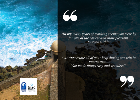 DestPuertoRico's tweet photo. This is what we strive for... To make our clients' life easy and for guests to leave with a great experience of Puerto Rico!  

#DMCNetwork #eventprofs  #discoverpuertorico https://t.co/6bxPPn5grc