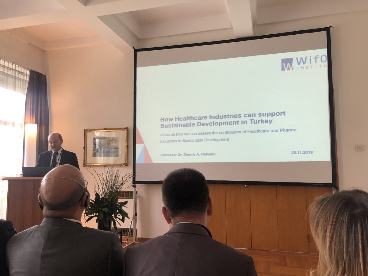SKhojimatov's tweet photo. 🇨🇭Emb. Presentation about #Switzerland commitments towards @SDG impl. 💬 #Health #Industry in 🇹🇷 supports #SDG by contributing 4% to GDP and 6% of Employment with annual 7.5% growth &amp; ensures sustainability 2 achieve #Agenda2030 @claudiotomasi_ @undpturkiye @swiss_un #WIFOR https://t.co/NWGsqcgXI7