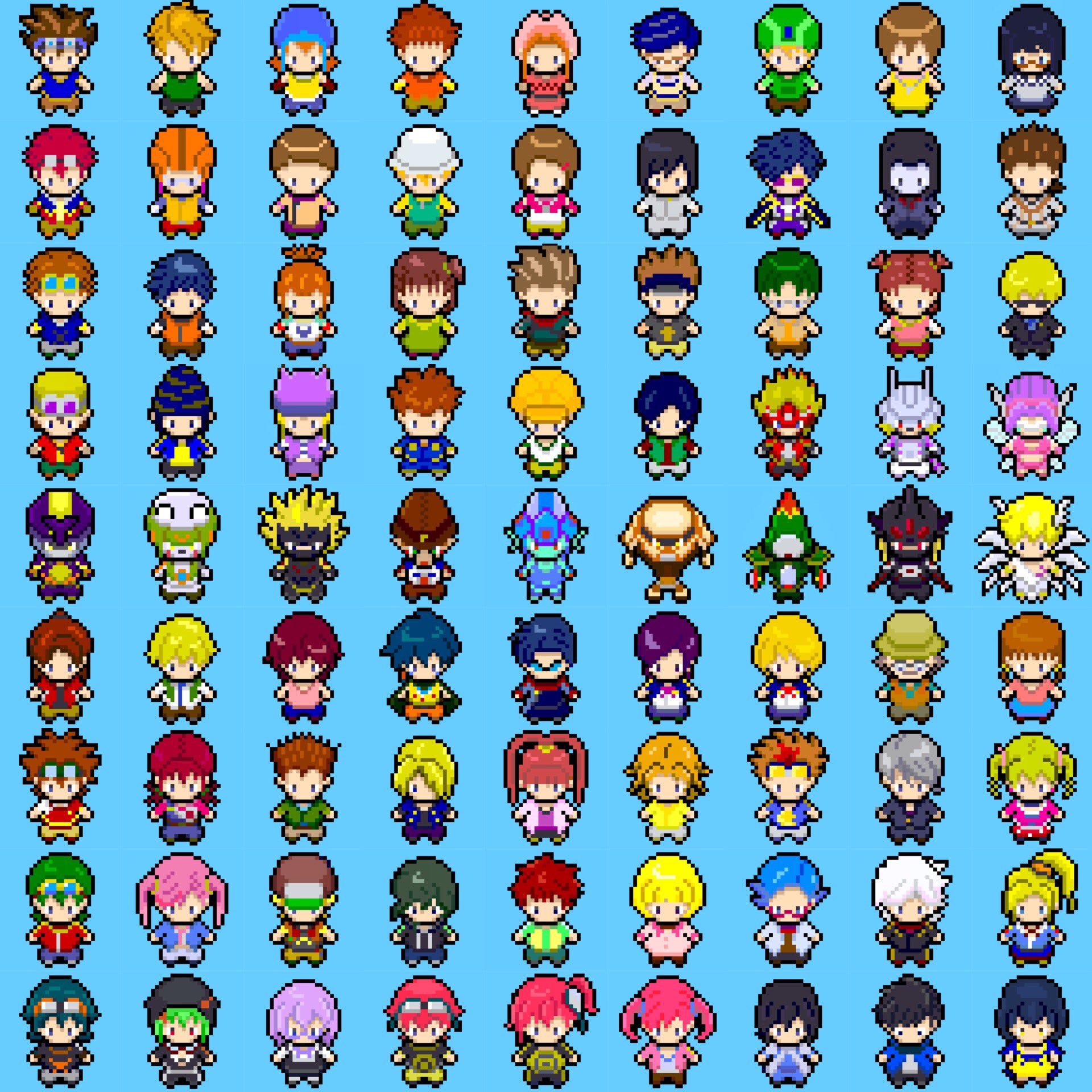 よしnfc No Twitter 100いいねで継続企画 完走記念特別編 デジモンシリーズのキャラクターたちをドット絵で描きました 継続企画の ドット絵に おまけで新規ドット絵を追加してまとめてみました デジモン デジタルモンスター デジモンシリーズ ドット絵 よしnfc No Twitter 100いいねで継続企画 完走記念特別編 デジモンシリーズのキャラクターたちをドット絵で描きました 継続企画の ドット絵に おまけで新規ドット絵を追加してまとめてみました デジモン デジタルモンスター デジモンシリーズ ドット絵