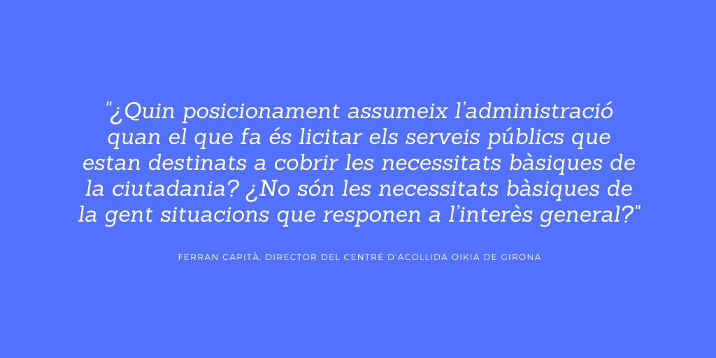 PlatEducativa's tweet photo. #GentPlataforma Ferran Capità (@ferrancapita) Director del Centre d'acollida #Okia de Girona (projecte educatiu de #FundacióResilis) reflexiona sobre les externalitzacions de serveis al Diari @ARAcomarquesGi 👉https://t.co/3iCGcvFuPc https://t.co/deSLlg9dc5