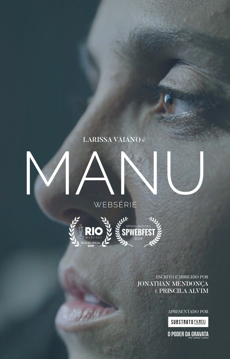 #Finalista2019 #DigitalMediaFest #Dmf #webserie

🎥 #manuwebserie regia di #JonathanMendonça e #PriscilaAlvim
📙 Ending her marriage, Manu finds refuge at Cecília &amp; Vivi's house. By living with them, Manu goes on a journey to rediscover who she is on her own