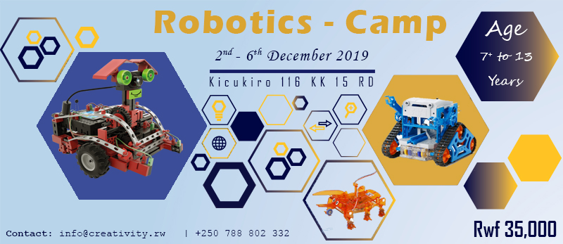 creativity_rw's tweet photo. #RwOT #Robotics Camp #Kigali #Rwanda https://t.co/PlGlAk4HDE