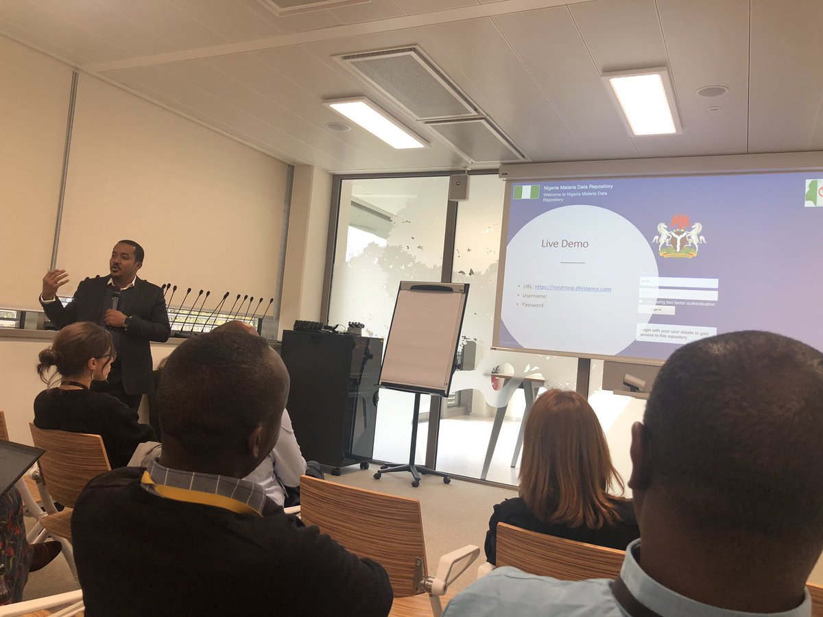 ozor_lynda's tweet image. Dr Maikore @NMEPNG engaging the global community on Nigeria Malaria Data Repository. The NMDR will warehouse, synthesise and analyse data for targeted and improved programme management. Great job NMEP, @WHONigeria and others for the NMDR set up. #Efficientprogramming @mokuolu_01