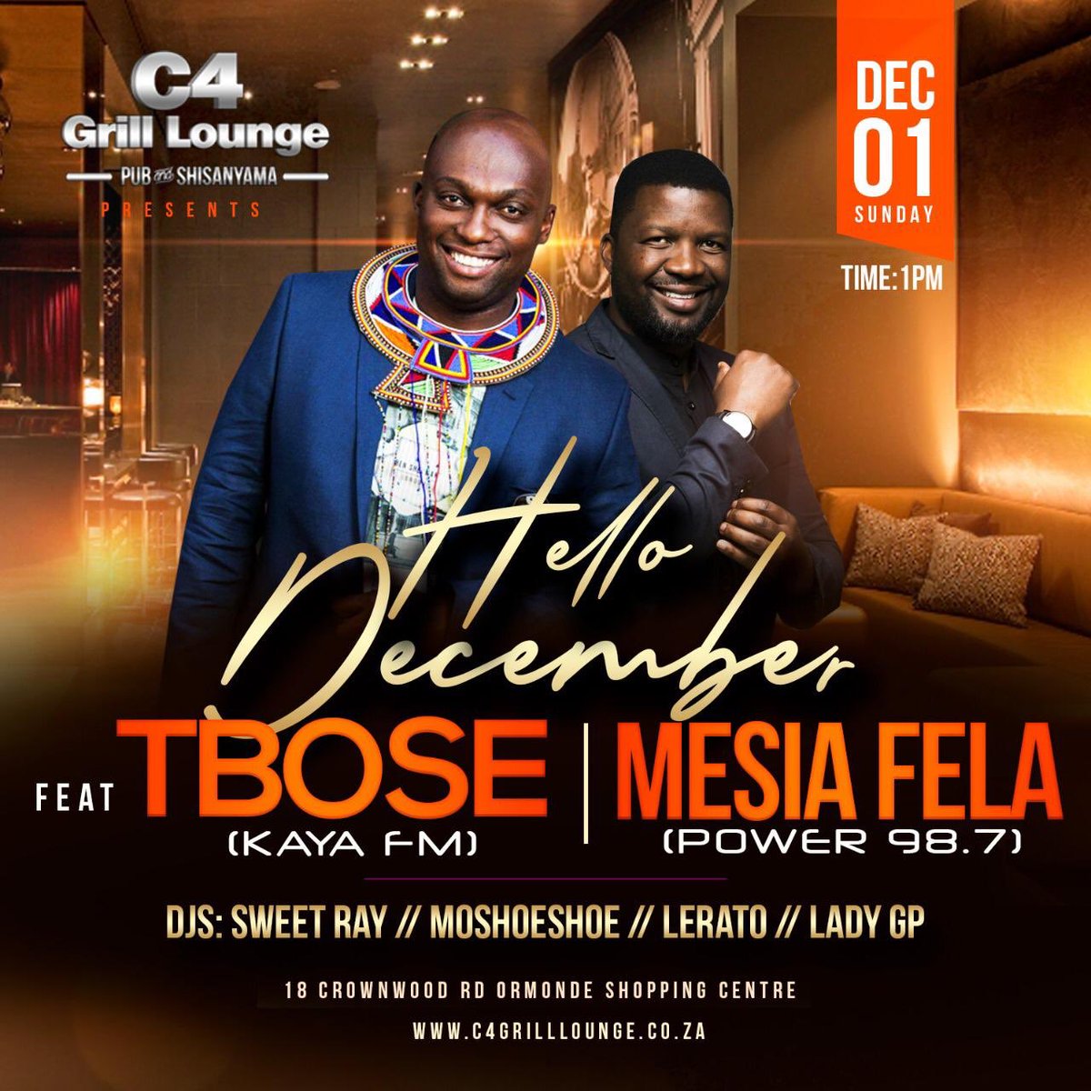 tboseZA's tweet photo. Ke mo ka Sunday!!! #touchofsoul https://t.co/GLPneMicQz