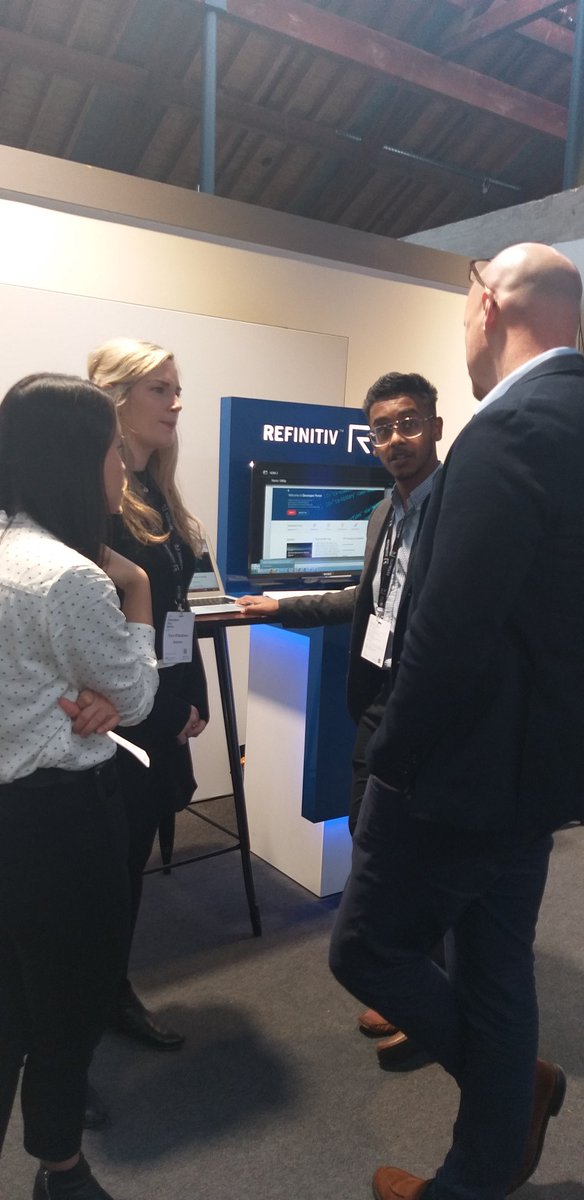 Sumitsbj's tweet image. #Datadevelopers on the go ! Excited and energized to showcase the Refinitiv Developer Community designed by the Developers, For the Developers to engage the Developers!