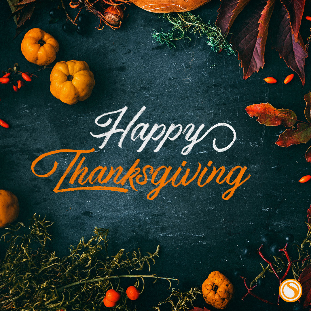 Happy Thanksgiving! We hope you enjoy this time spent with your loved ones! Thanks for being a part of Sagebrush!