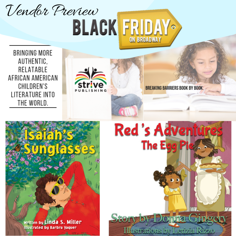 NEONBusiness's tweet photo. This holiday season, give the gift of a good book to the children in your life. Find books by and about African Americans courtesy of @StrivePub at this year’s Black Friday on Broadway Nov 29 and Nov 30 at NEON. Event  co-sponsored by @WBBAC 
#BFOB #entrepreneurship #shoplocal https://t.co/0gRyLd6xuU
