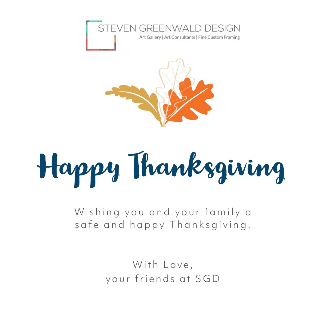 SGDgallery's tweet photo. 🦃🙏🤗🎨 #thankful #SGDgallery What do your walls say?
#elegantspaces #artframers #residentialart #constructionart #artconsultants #interiordesign #photography #graphicdesign https://t.co/yXfBrj9FxP