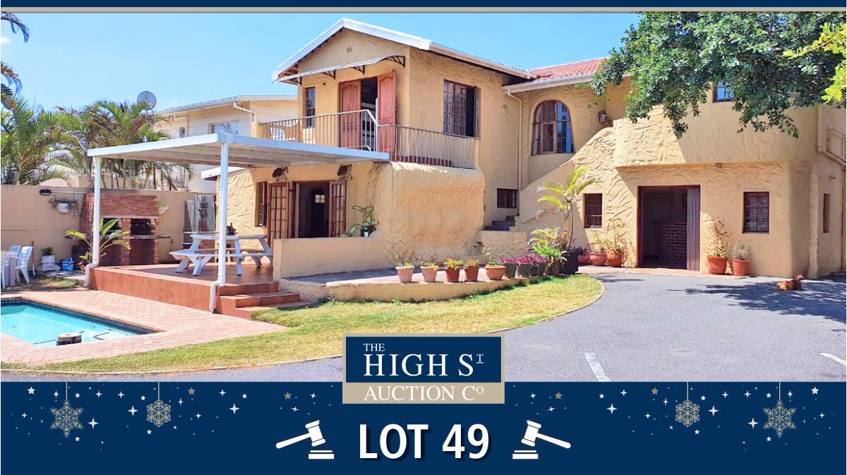 High_St_Auction's tweet photo. Prime Durban North Property with unobstructed beachfront views going under the hammer next
#Lot49 #MultiPropertyAuction #HighStreetAuctions #TheHighStAuctionCo https://t.co/wyGTmoGxsJ