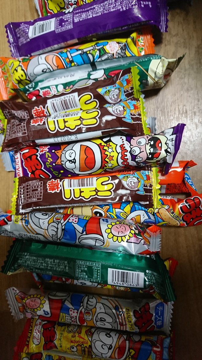 お菓子ランキング