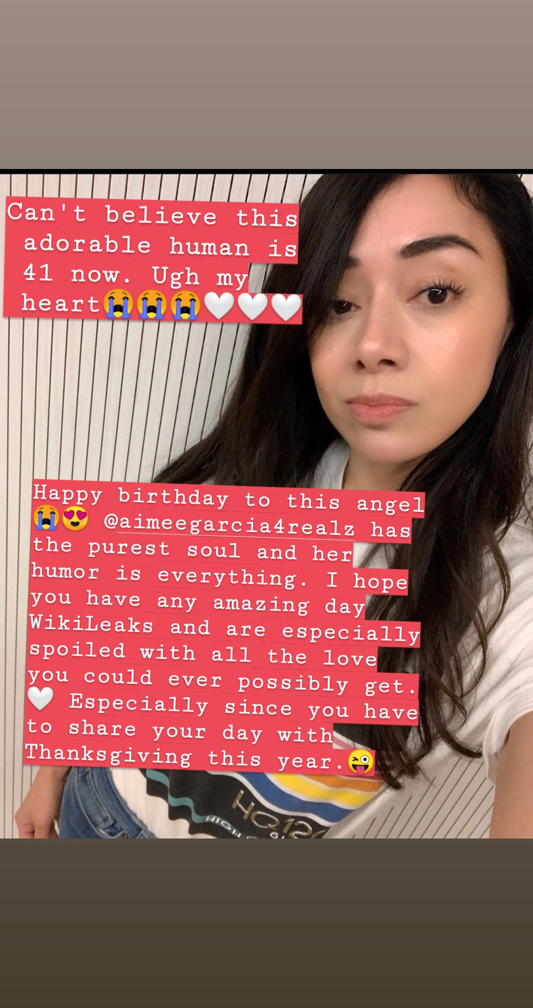  happy birthday angel!! I truly hope you have a fantastic day. I love you so much     