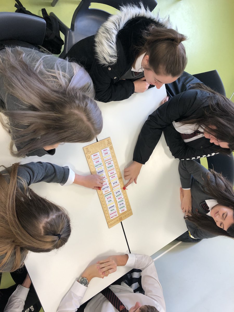 StCyresScience's tweet photo. Using #BrainboxCardiff again.  This time to get ideas for our #WJECALevelPsychology  experiment on noise and performance with the Stroop test game board.  Thanks again
@PsychCardiffUni

 and 
@WellcomeTrust

 #StCyresChat https://t.co/GQwz7tG7cq