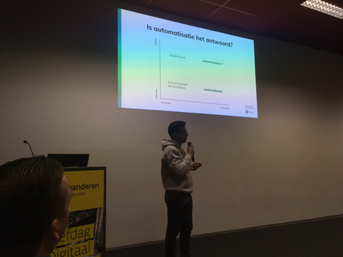 skryvdoc's tweet photo. Is automatisatie het antwoord? Baseer je keuze op het volume en de complexiteit van je proces. Toegelicht door @ToonTimbermont op #TDV19
Meer weten? Download de startersgids via https://t.co/1Bu7dwxRrl https://t.co/ms4I3WVWo7
