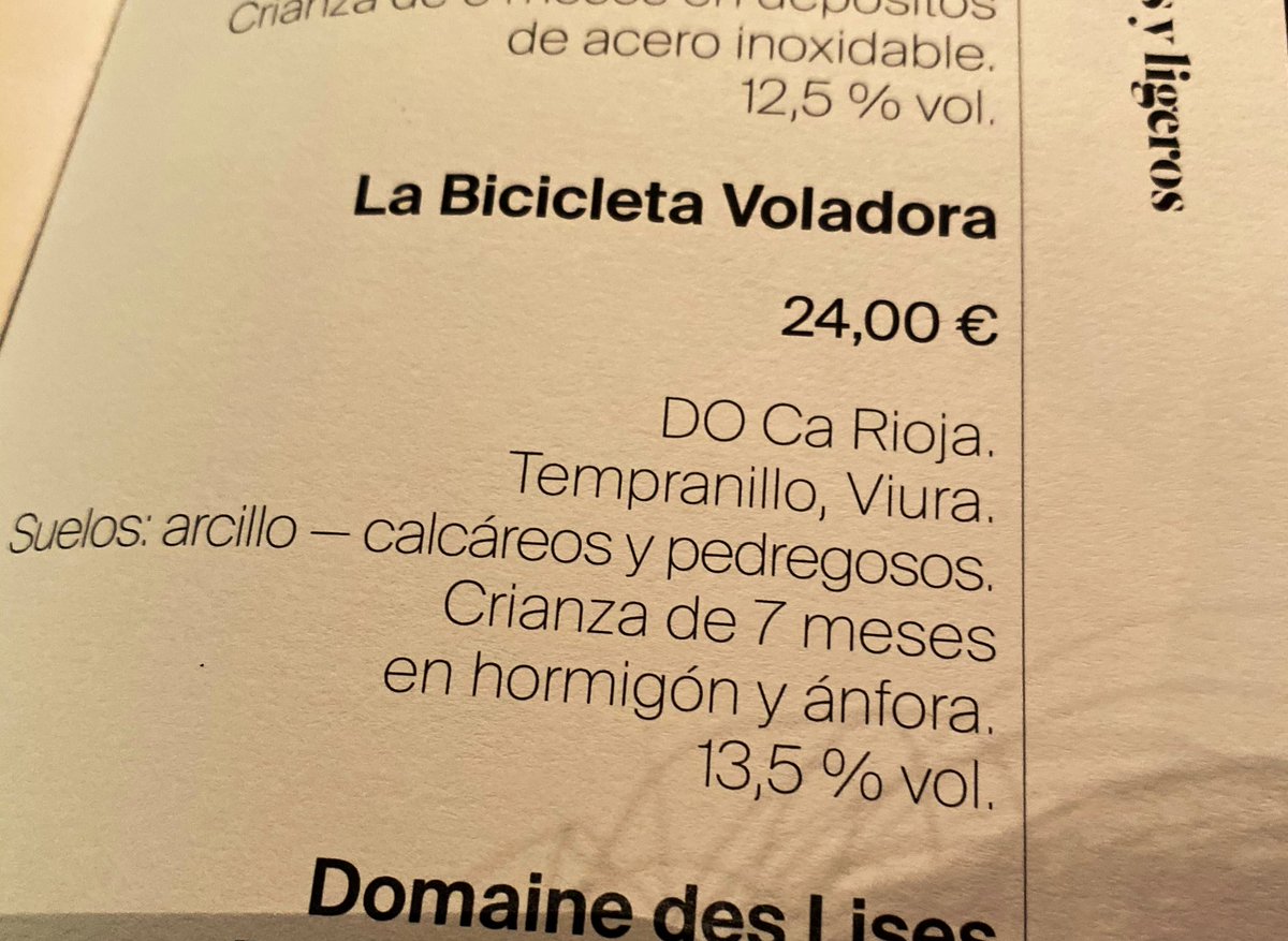NachoSanahuja's tweet photo. Veig que això de posar noms per a retardats als vins no només és cosa de la Catalanor™️ https://t.co/ZFn5EKNvyr