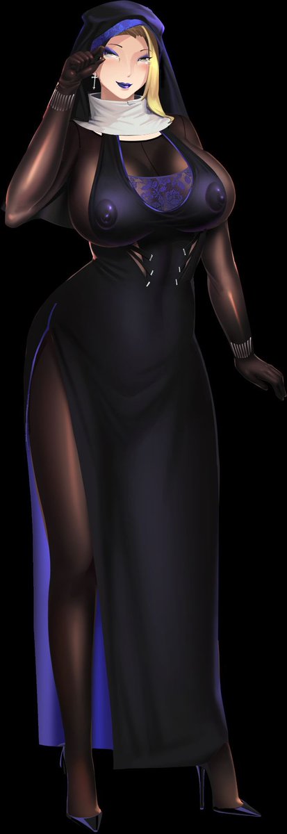 “Welcome to the church....I do hope you find clarity.”
💖 Female Nun
💖 Lesbian (secretly loves cock)
💖 Submissive
💖 Friendly to all but flirty towards ladies