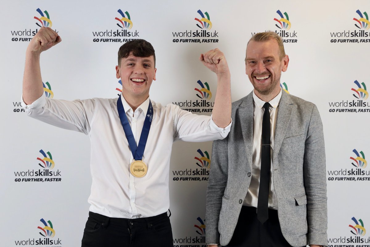 KMF Apprentices compete against Top 10 Sheet Metalwork Apprentices to achieve Gold, Silver &amp; Bronze at WorldSkills UK 2019. Read more: ow.ly/KCxt50xn0Tx #sheetmetalwork #apprentices #worldskills