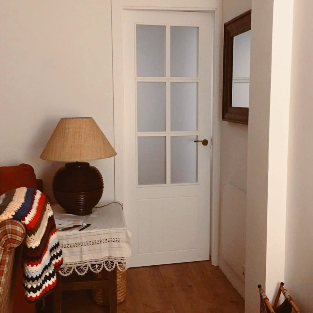 PuertaSalamanca's tweet photo. Modelo LEONARDO y vidriera EV6 lacada blanco #puertasdediseño #puertasblancas #puertasdevidrio #puertaslacadas https://t.co/AHbhCwNxWv