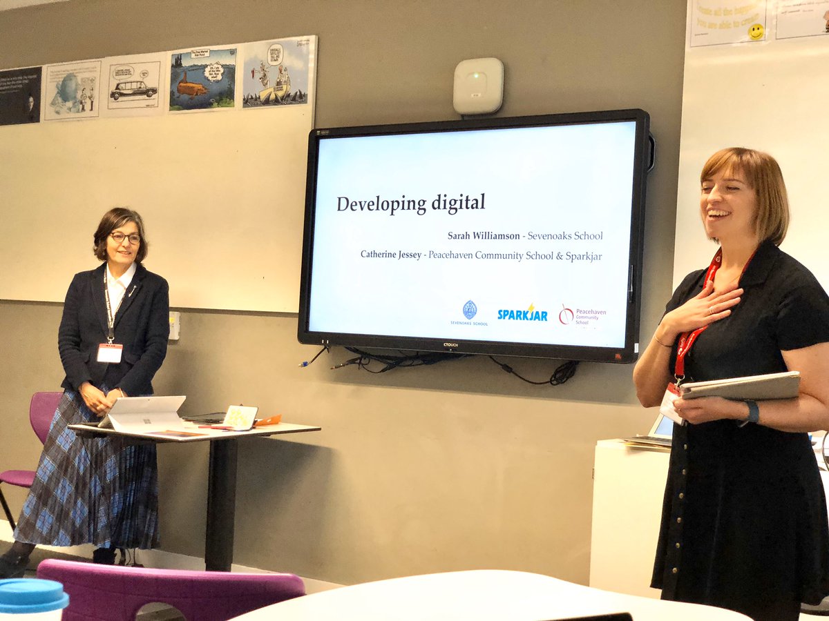 EdTechJames's tweet image. “Teachers need to be involved in the decision-making process when choosing technology for a school.” - @catherinejessey #edtechsummit