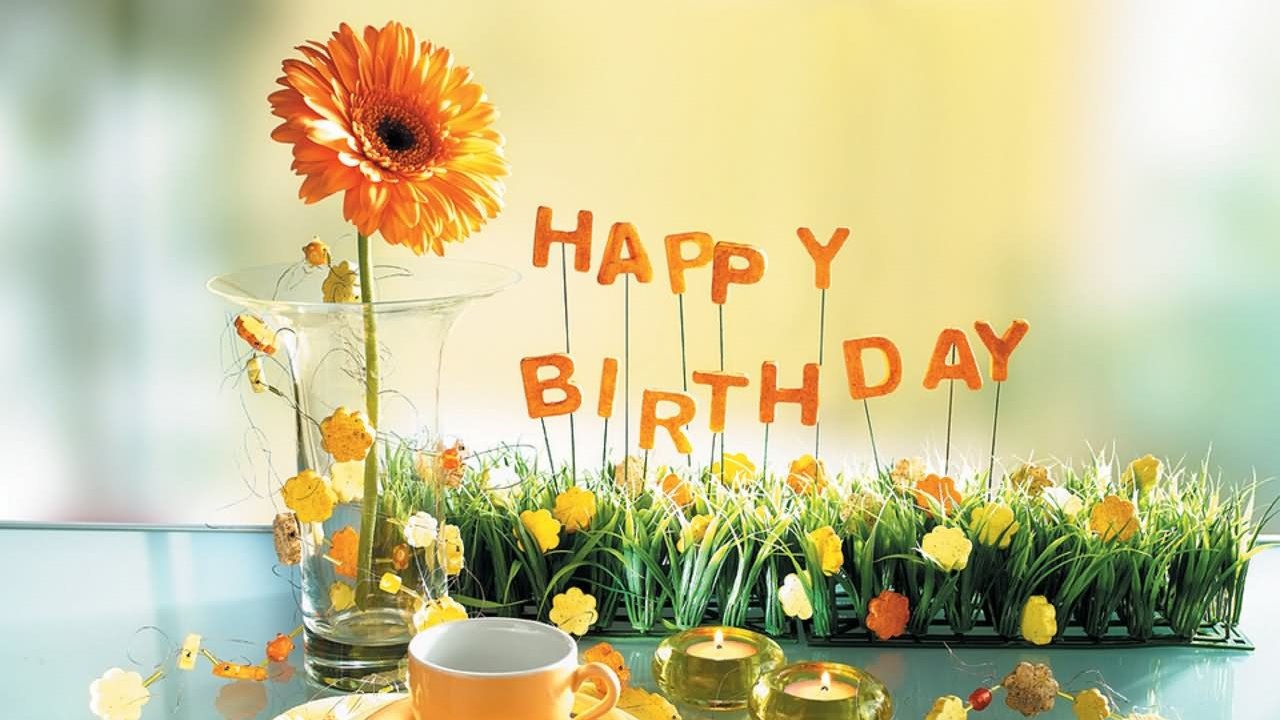 I wish you a happy birthday kiss from France 