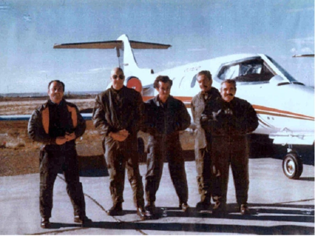 35/ Primarily using modified Learjets (which featured advanced civilian navigation and sensor systems), the Fenix Squadron provided communication relay and pathfinder flights.