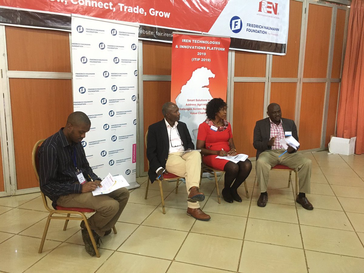 IRENKenya's tweet photo. ITIP 2019 session on promoting adaptive environment for smart solutions in agribusiness #ITIP2019 #IRENBukuraFair2019
#InnovationandTrade @FNF_Africa @ShikwatiJames https://t.co/pDEW3FF7kO