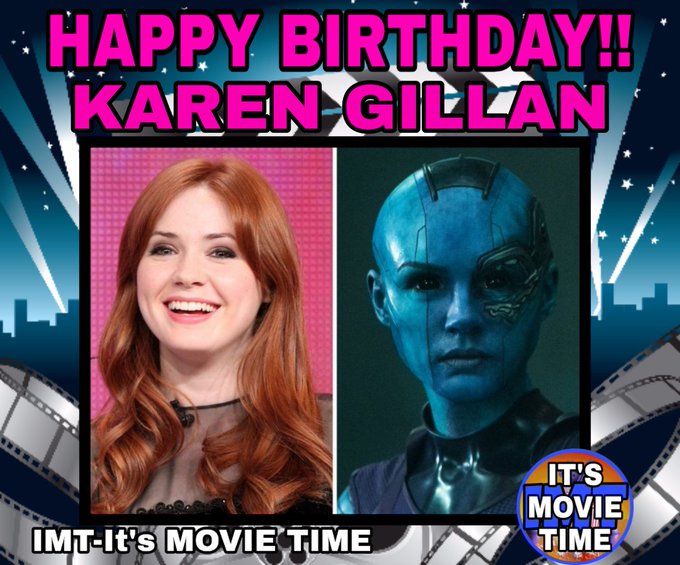 Karen Gillan&rsquo;s Birthday Celebration | HappyBday.to
